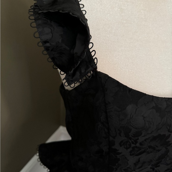 C Chapman Black Patisserie Cocktail Dress. Size 0. - Picture 5 of 6